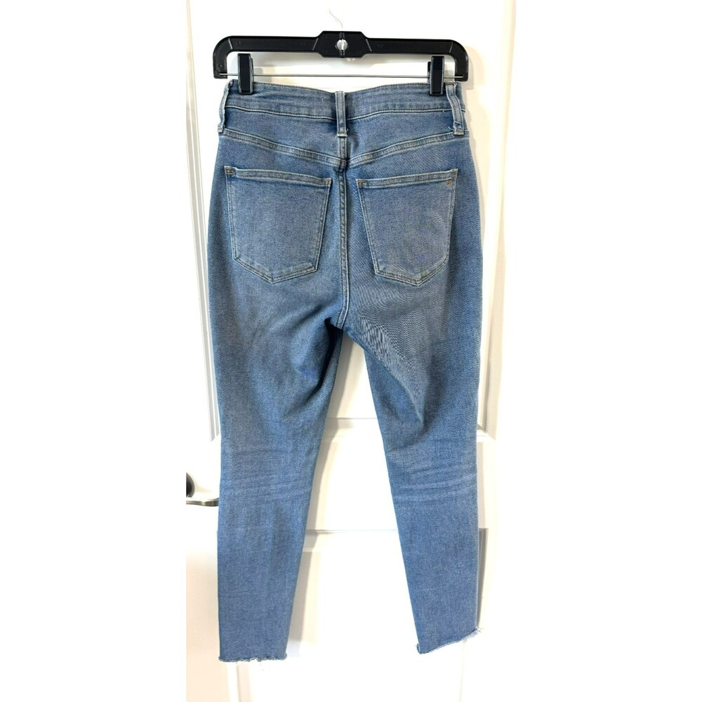 Madewell Curvy High Rise Skinny Jeans Womens 24 Medium Wash Stretch Denim - Picture 2 of 5